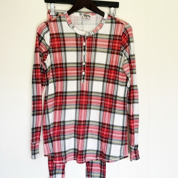 SHOW ME YOUR MUMU Plaid About You Pajama Set XS - Picture 3 of 8